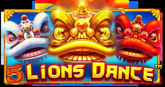 Обложка слота 5 Lions Dance