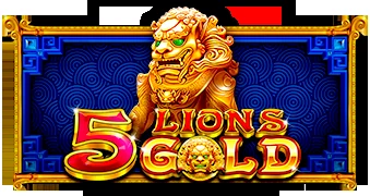 Обложка слота 5 Lions Gold