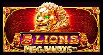 Обложка слота 5 Lions Megaways