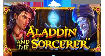 Обложка слота Aladdin and the Sorcerer