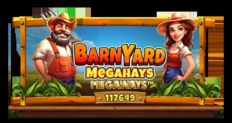 Обложка слота Barnyard Megahays Megaways