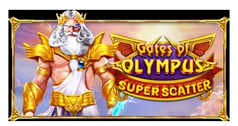 Обложка слота Gates of Olympus Super Scatter