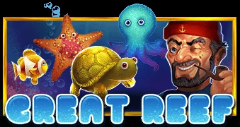 Обложка слота Great Reef