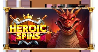 Обложка слота Heroic Spins