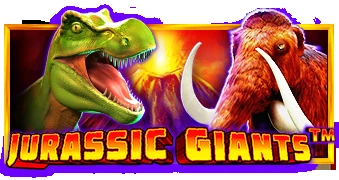 Обложка слота Jurassic Giants