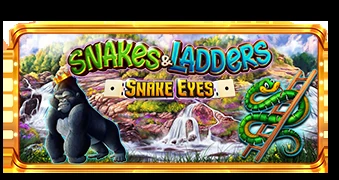 Обложка слота Snakes & Ladders – Snake Eyes