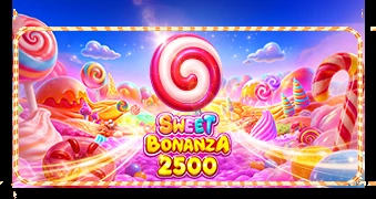 Обложка слота Sweet Bonanza 2500