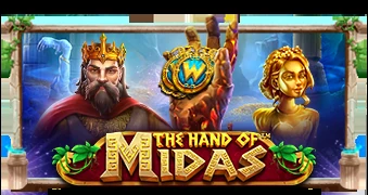 Обложка слота The Hand of Midas