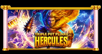 Обложка слота Triple Pot Plinko – Hercules